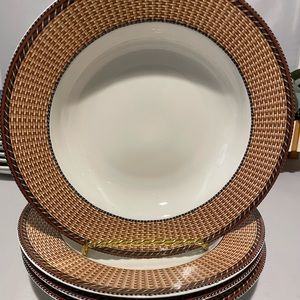 Sasaki Design By Erica Friedman Nantucket Soup Bowls Set 4